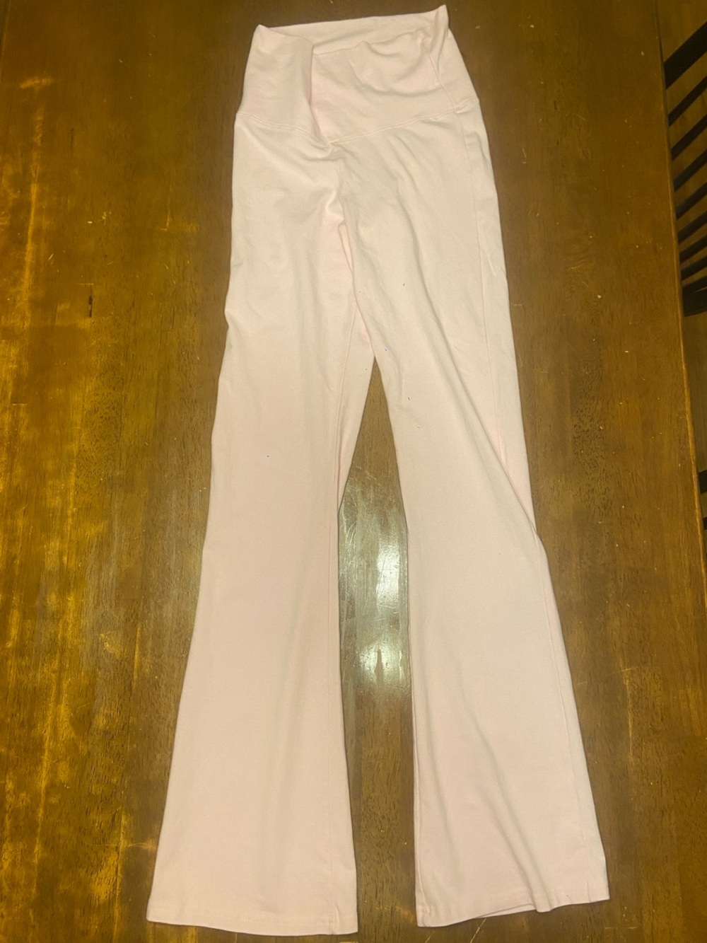 PacSun Light Pink Flare Jumpsuit Pants